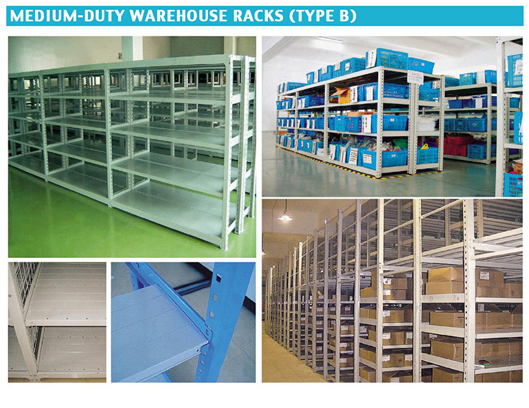 Medium-Duty Warehouse Racks(Type B)